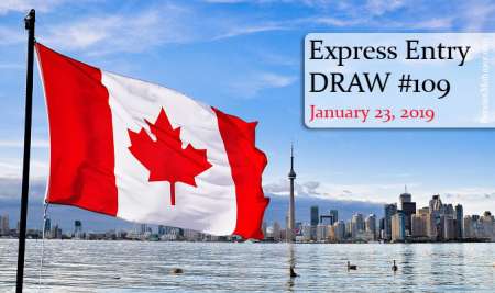 پذیرش 109 اکسپرس اینتری کانادا